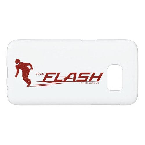 The Flash  Super Hero Name Logo Samsung Galaxy S7 Case