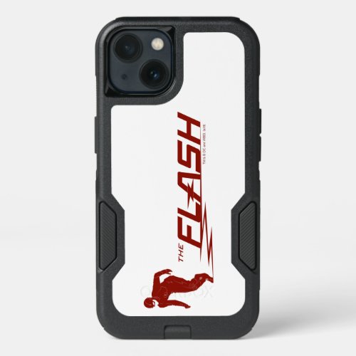 The Flash  Super Hero Name Logo iPhone 13 Case