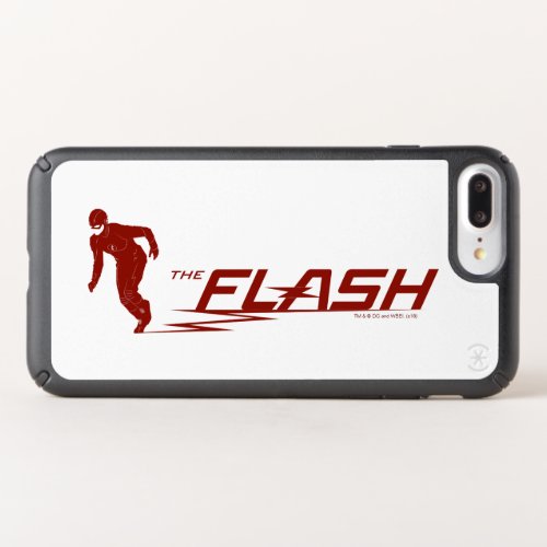 The Flash  Super Hero Name Logo Speck iPhone Case
