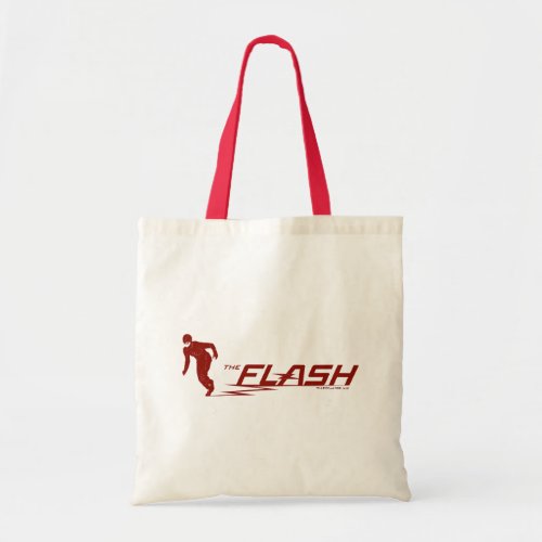 The Flash  Super Hero Name Logo Tote Bag