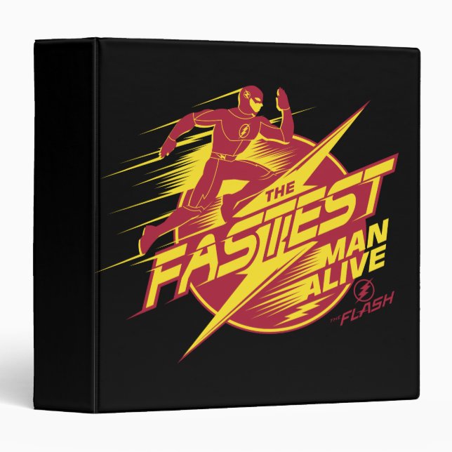 The Flash | The Fastest Man Alive 3 Ring Binder (Front/Spine)
