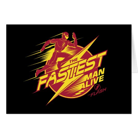 The Flash | The Fastest Man Alive Cards (Front Horizontal)
