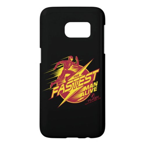 The Flash  The Fastest Man Alive Samsung Galaxy S7 Case