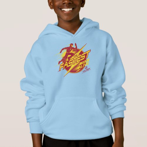 The Flash  The Fastest Man Alive Hoodie