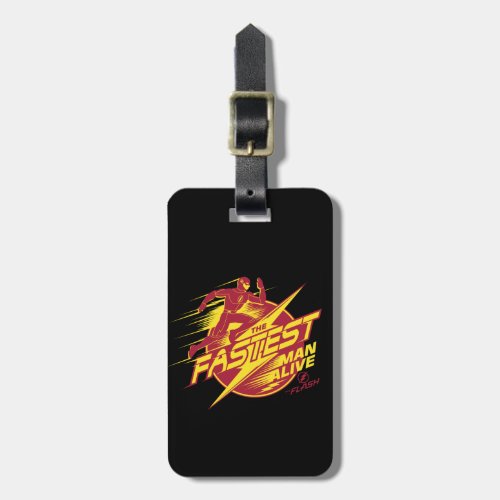 The Flash  The Fastest Man Alive Luggage Tag