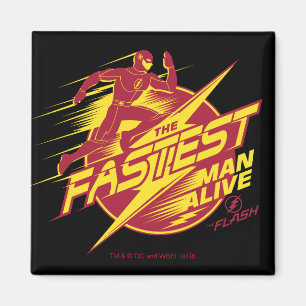 The Flash The Fastest Man Alive Magnet