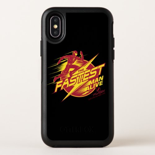 The Flash  The Fastest Man Alive OtterBox Symmetry iPhone X Case