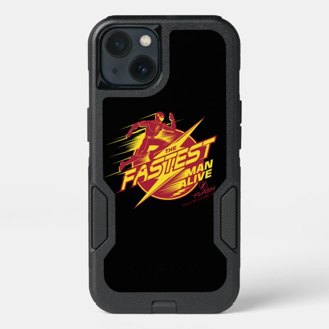 The Flash | The Fastest Man Alive Otterbox iPhone Case (Back)