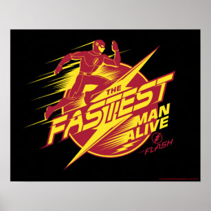 The Flash   The Fastest Man Alive Poster
