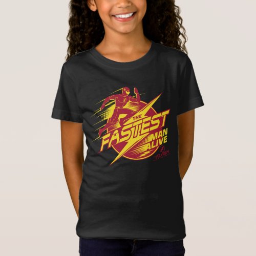 The Flash  The Fastest Man Alive T_Shirt