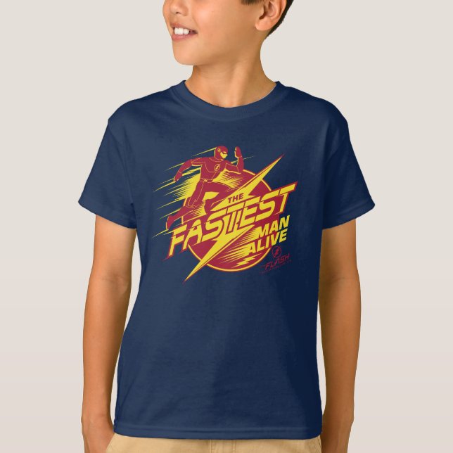 The Flash | The Fastest Man Alive T-Shirt (Front)