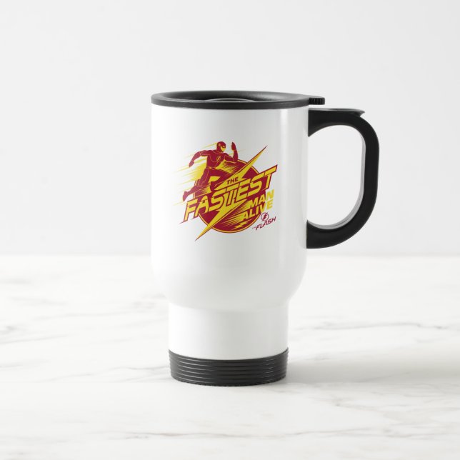 The Flash | The Fastest Man Alive Travel Mug (Right)