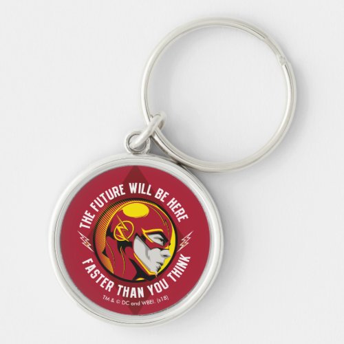 The Flash  The Future Will Be Here Keychain