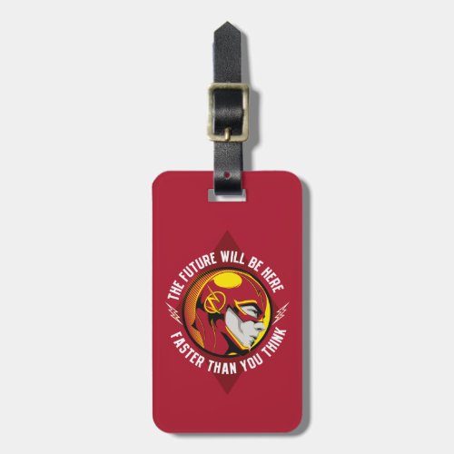 The Flash  The Future Will Be Here Luggage Tag