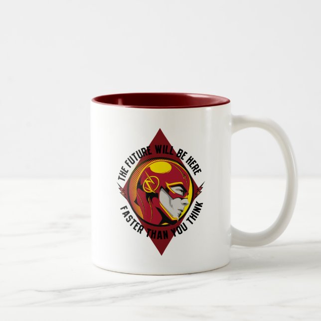 The Flash | "The Future Will Be Here" Two-Tone Coffee Mug (Right)