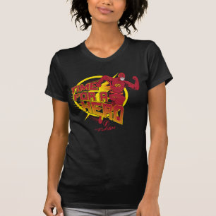 The Flash   "Time For A Hero" Graphic T-Shirt