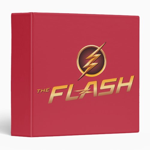 The Flash  TV Show Logo 3 Ring Binder