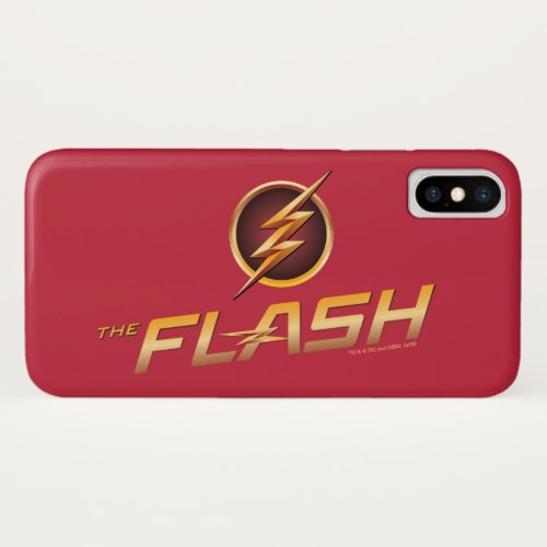 The Flash  TV Show Logo iPhone X Case