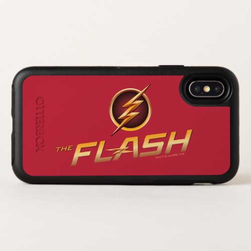 The Flash  TV Show Logo OtterBox Symmetry iPhone X Case