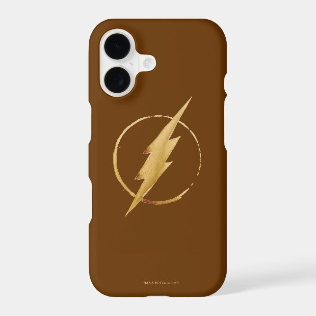 The Flash | Yellow Chest Emblem Case-Mate iPhone Case (Back)