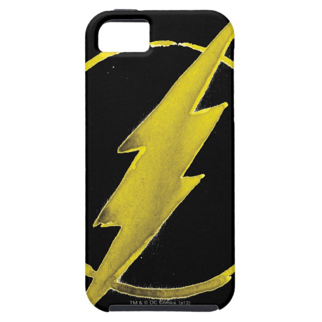 The Flash | Yellow Chest Emblem Case-Mate iPhone Case (Back)