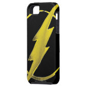 The Flash | Yellow Chest Emblem Case-Mate iPhone Case (Back Left)