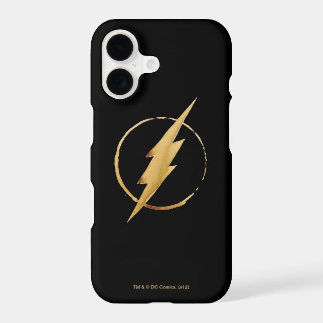 The Flash | Yellow Chest Emblem Case-Mate iPhone Case (Back)