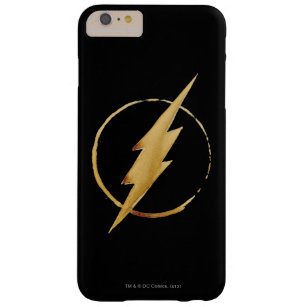 The Flash   Yellow Chest Emblem Barely There iPhone 6 Plus Case