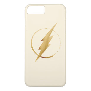 The Flash   Yellow Chest Emblem iPhone 8 Plus/7 Plus Case