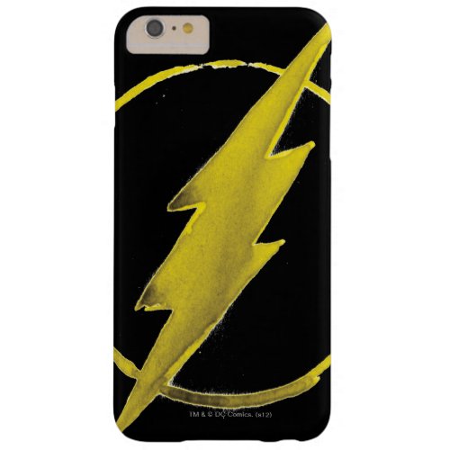 The Flash  Yellow Chest Emblem Barely There iPhone 6 Plus Case