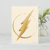 The Flash | Yellow Chest Emblem Invitation (Standing Front)