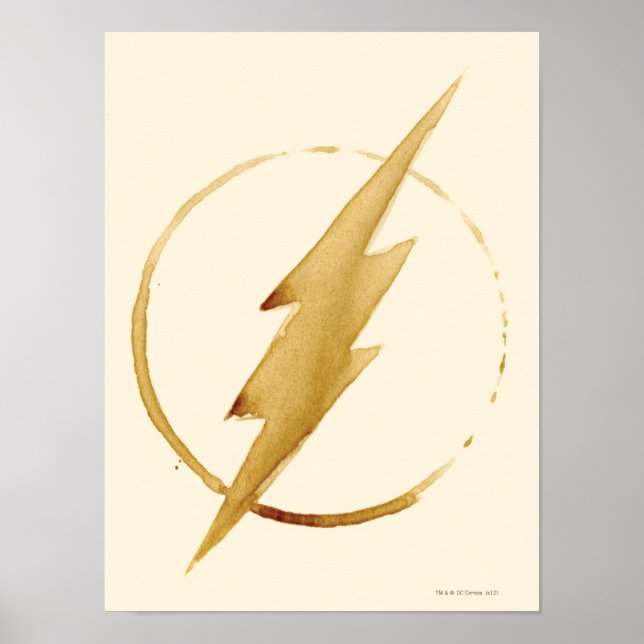 The Flash | Yellow Chest Emblem Poster (Front)