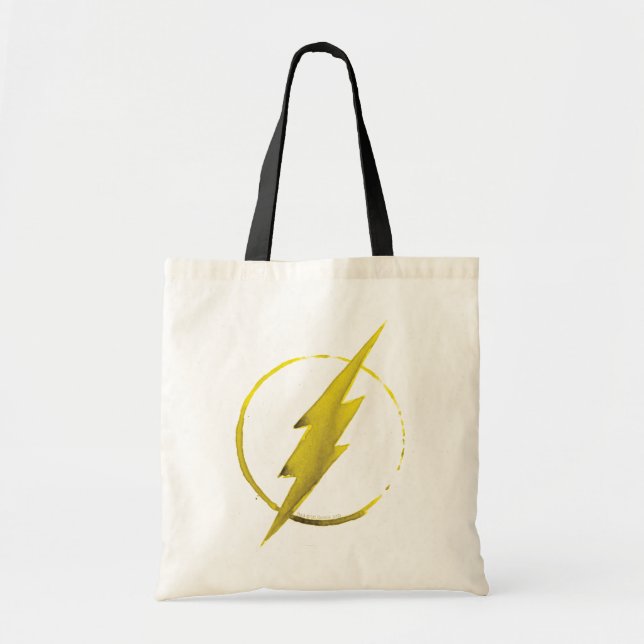 The Flash | Yellow Chest Emblem Tote Bag (Front)