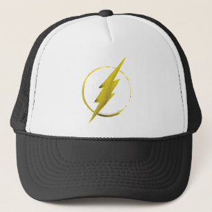 The Flash Yellow Chest Emblem Trucker Hat