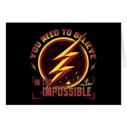 The Flash  You Need To Believe In The Imposible