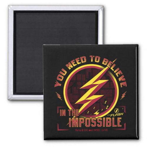 The Flash  You Need To Believe In The Imposible Magnet