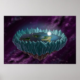 The Flat Earth Poster