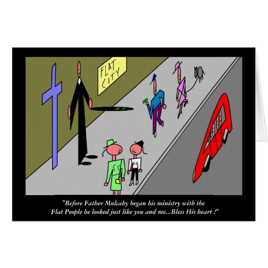 The Flat People Cards (Front Horizontal)