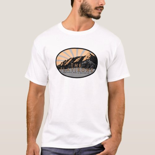 The Flatirons Chautauqua Park Boulder CO T_Shirt