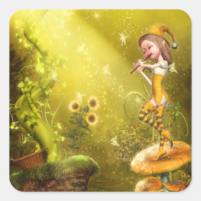 The Flautist Sticker (Front)