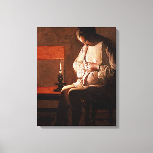 The Flea Catcher Canvas Print (Front)