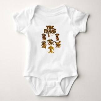 The Fleabags™ – My Ugly Puppy™ Baby Bodysuit