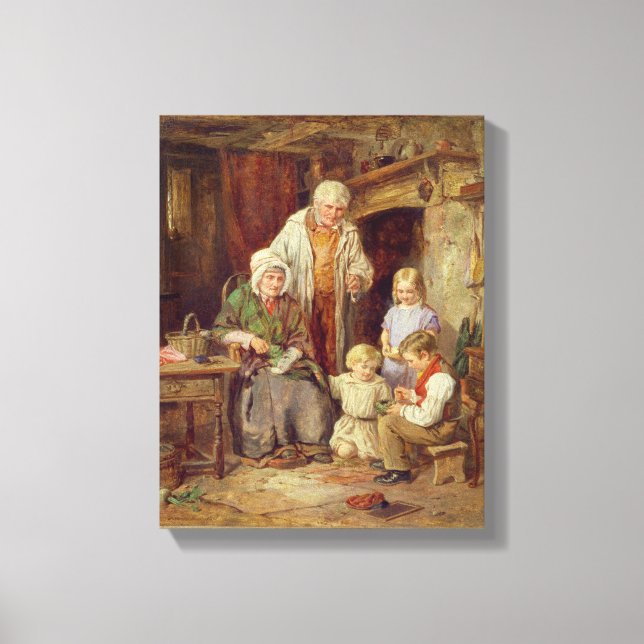 The Fledglings Canvas Print (Front)