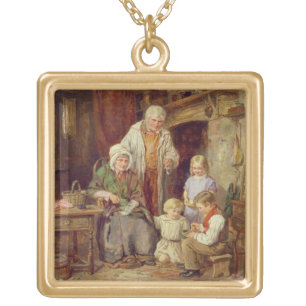 The Fledglings Gold Plated Necklace