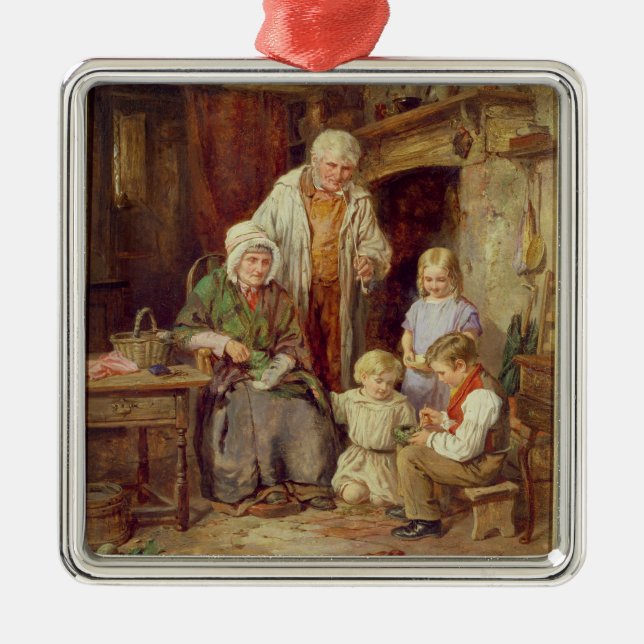 The Fledglings Metal Ornament (Front)