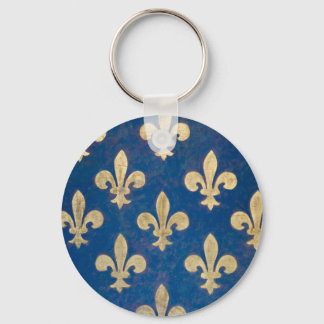 The fleur-de-lis or fleur-de-lys keychain