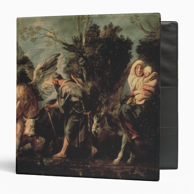 The Flight into Egypt, 17th century Binder (Front/Inside)