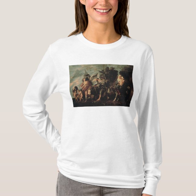 The Flight into Egypt, 17th century T-Shirt (Front)