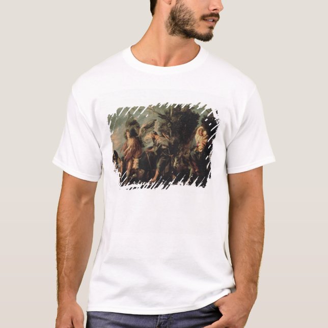 The Flight into Egypt, 17th century T-Shirt (Front)