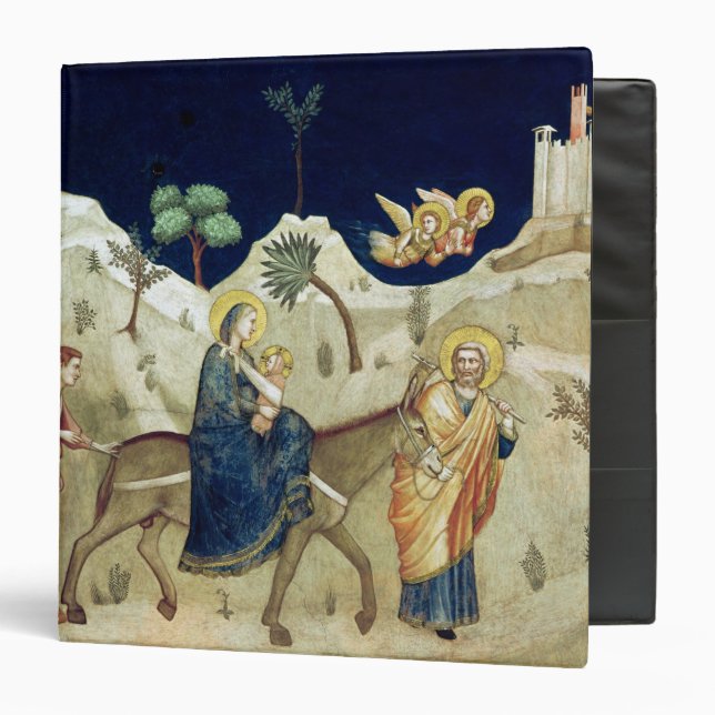 The Flight into Egypt 2 3 Ring Binder (Front/Inside)